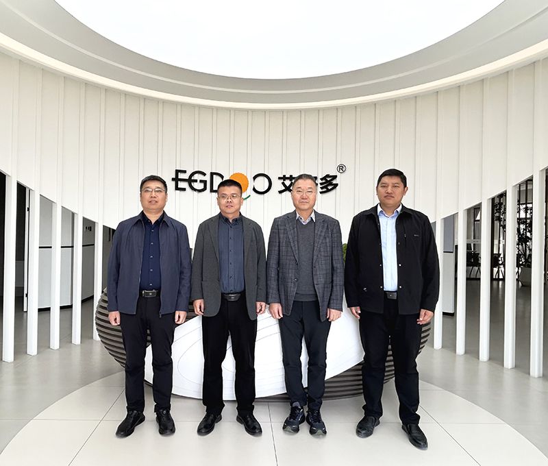 河南省家禽業協會秘書長睢富根一行蒞臨艾格多集團考察調研